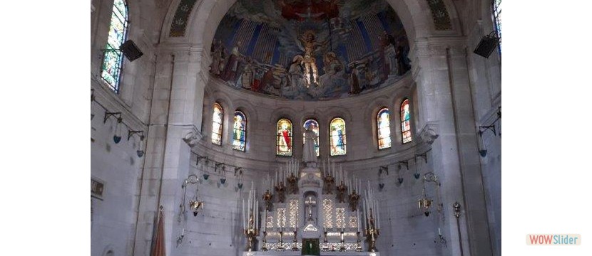 CHOEUR DE LA BASILIQUE DE BOIS CHENU