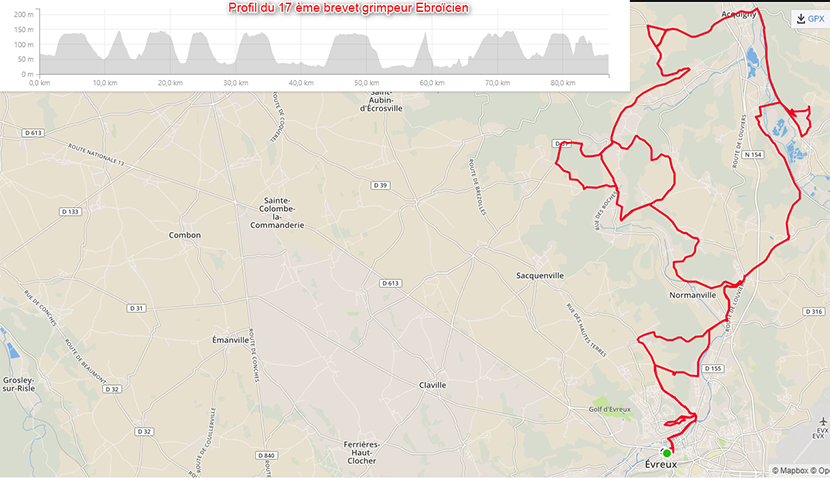 Brevet grimpeur Ebroicien