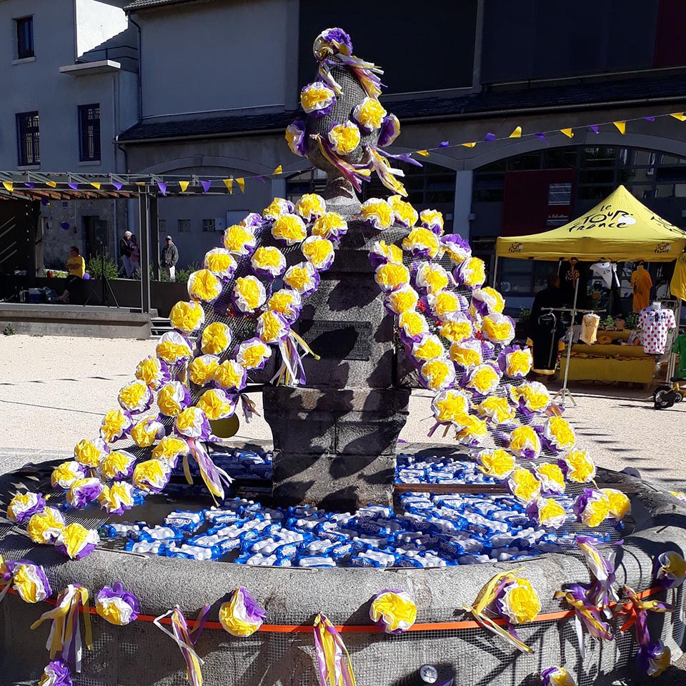 J4 - Les bouteilles sont au frais dans la fontaine affable (hihihi) !