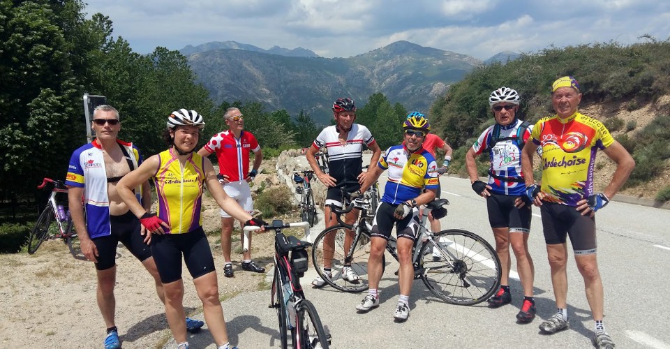 Le col de Sévi (1101m), certainement le plus difficile du périple