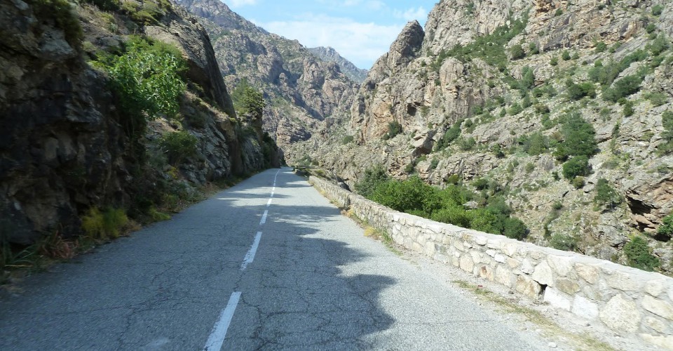Les gorges de Santa Régina