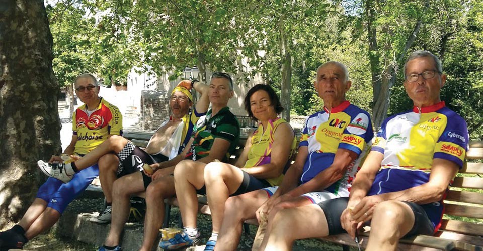 Croce - pause avant la dernière demi-étape.