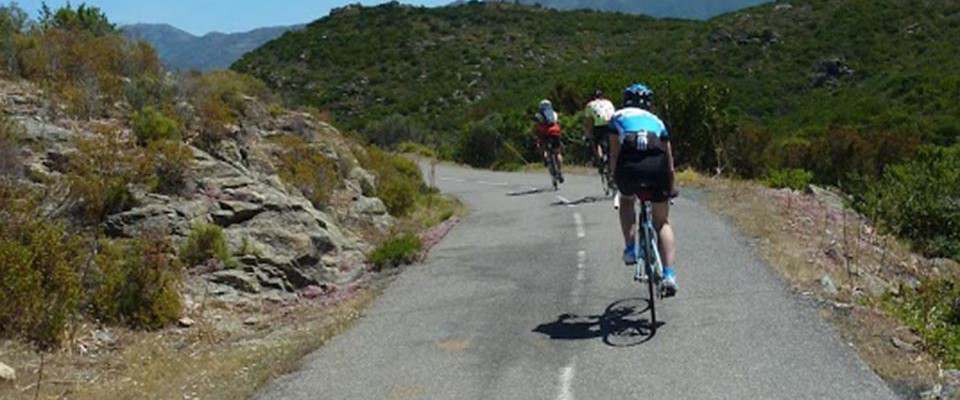 Première descente vers le désert des Agriates