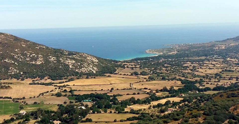 Culture en Balagne et  plage d'Algajola