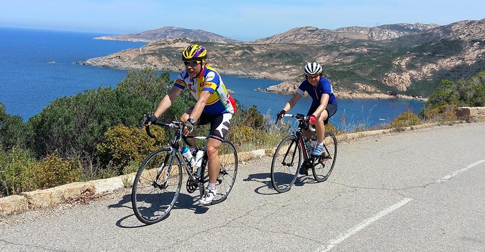 Nous pédalons dans la magnificence