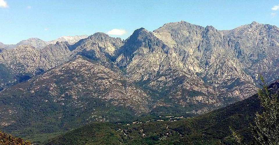 10 - Vue du col de Scalella vers Bocognano