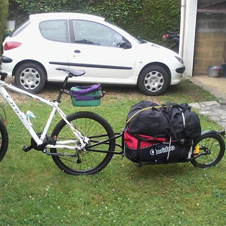 2 – Ma monture, prête à attaquer le Grand Ouest