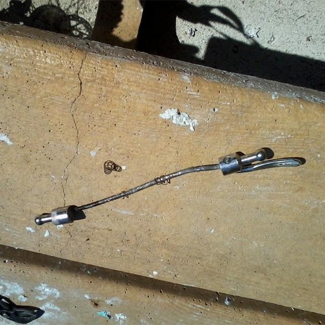 65 – Seul souci du périple : un axe de roue tordu !