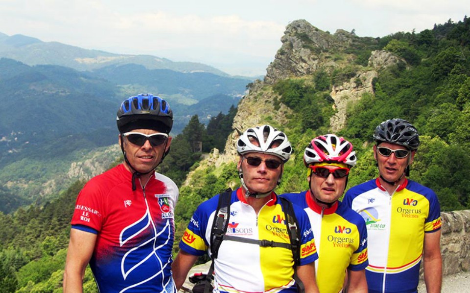 Chalençon. Première belle descente