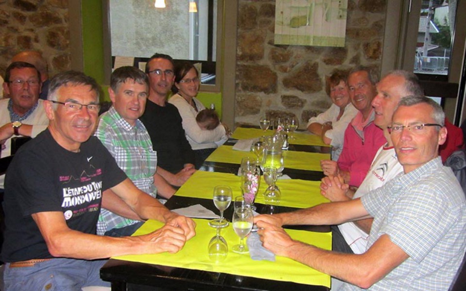 Au restau à Satillieu, le mardi soir