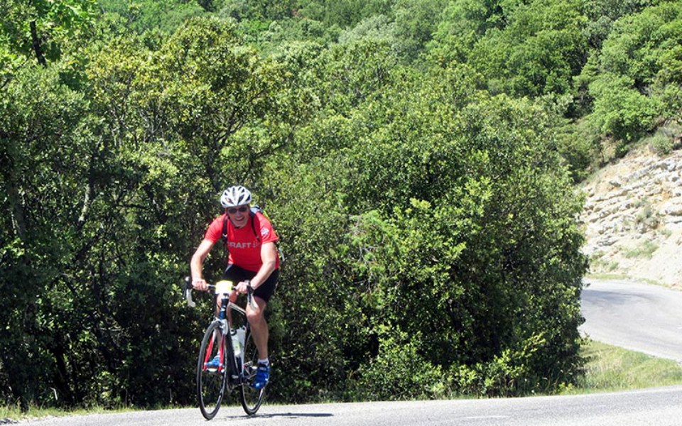 Dur, dur ! Le col de la Serre