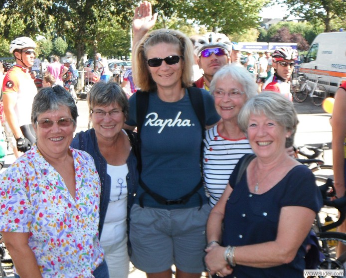 supportrices d'un jour...