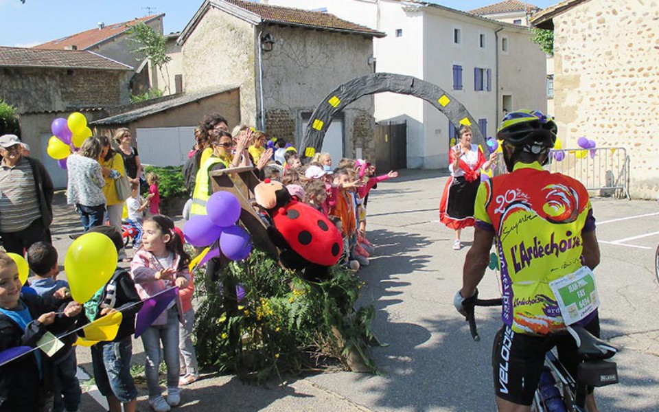 Merci, Albonnais, Drômois de l'Ardéchoise !