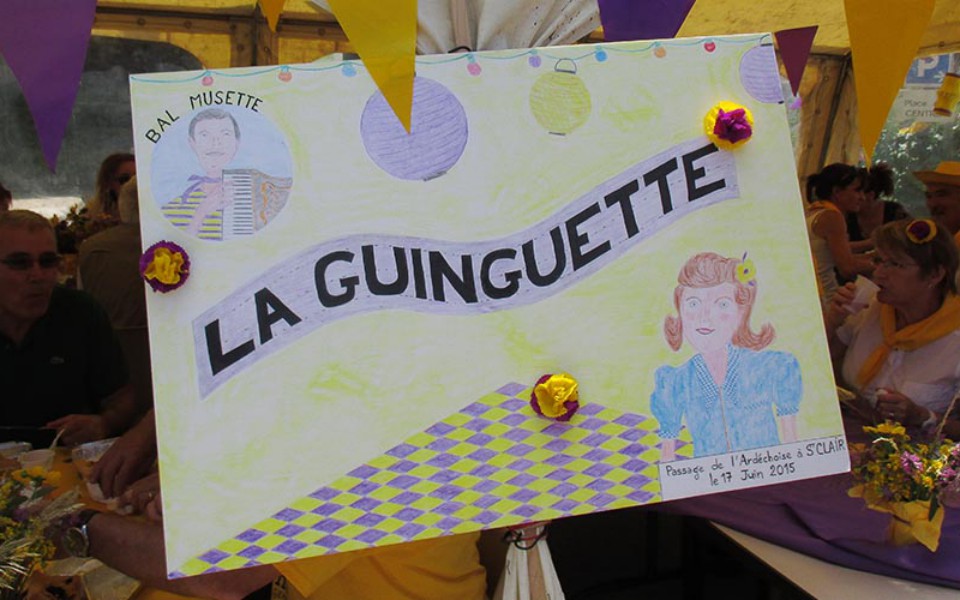 La guinguette de Saint-Clair