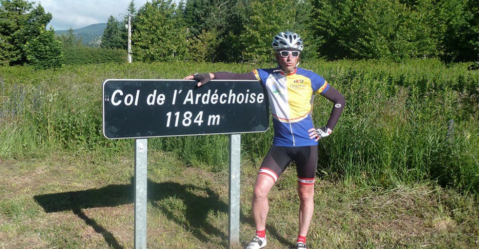 L'Ardéchoise c'est aussi un col maousse costaud