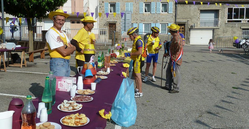 Villevocance. Le maire nous acceuille